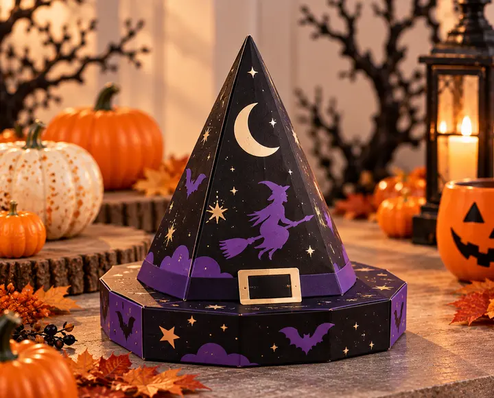Witch Hat-Shaped Packaging